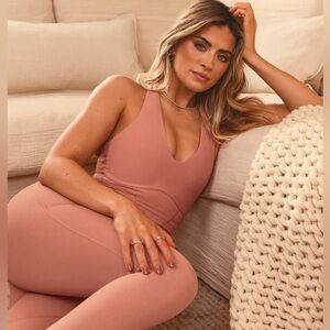 WHITNEY EVERYDAY POCKET LEGGINGS + WHITNEY LONGLINE BRA (SET)